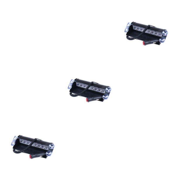 sweethay Luz estroboscópica Lámpara de advertencia Linterna de señal Accesorios para vehículos Componentes automotrices ABS Base de Type1 NO1