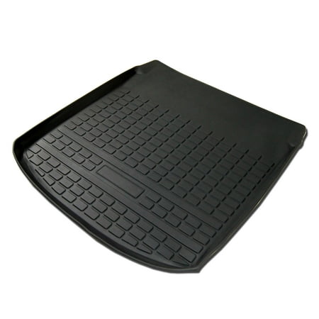 Custom Floor Mats Cargo TuningPros CLTM-887 Custom Fit Black Trunk Floor Mat For 2017+ Audi A4 - 1 pcs Set Cargo Liner Audi A4 17 ()