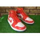 thumbnail image 3 of Jo r-dan 1 Mid SE (DC7294-600) "Barcelona Sweater Red" Patent Leather Men's Shoes, 3 of 6