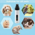 thumbnail image 2 of Heusom Silent Groom Pro Nail Grinder,  Dog Nail Trimmer for Dogs and Cats, Quick USB Charge with Replacement Grinding Heads, 2 of 7