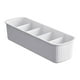 thumbnail image 2 of Organizador de cajones con 5 compartimentos para calcetines, ropa interior y corbatas | Caja de almacenamiento para armario y cómoda que ahorra espacio | Rosa, verde y blanco | Organizador de, 2 of 4