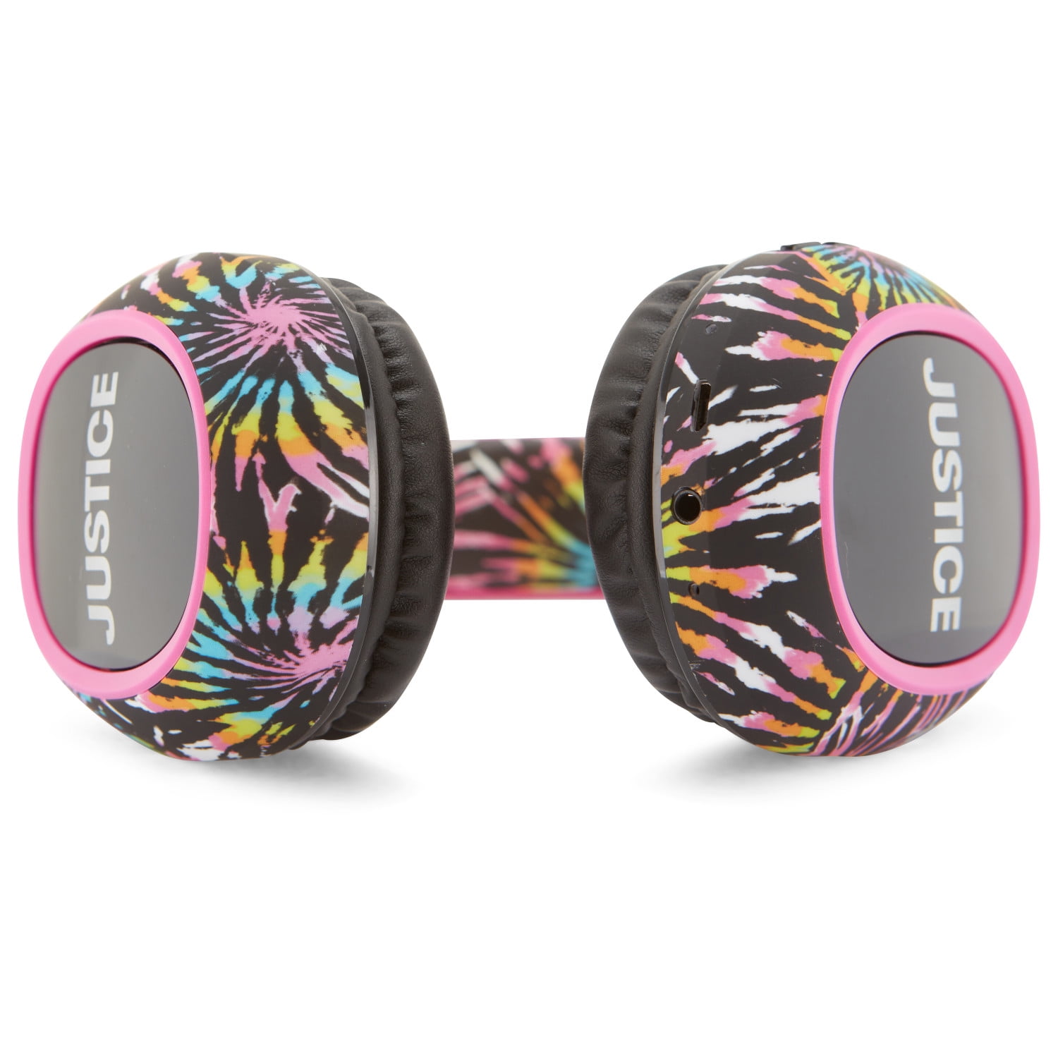 Justice Portable Wireless Bluetooth Headphones with Cat Ears-Pink
