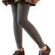 thumbnail image 4 of Cosy Fleece Lined Leggings for Girls High Stretch Winter Wear Skin Friendly Cold Weather Bottoming Pants White XXL, 4 of 4