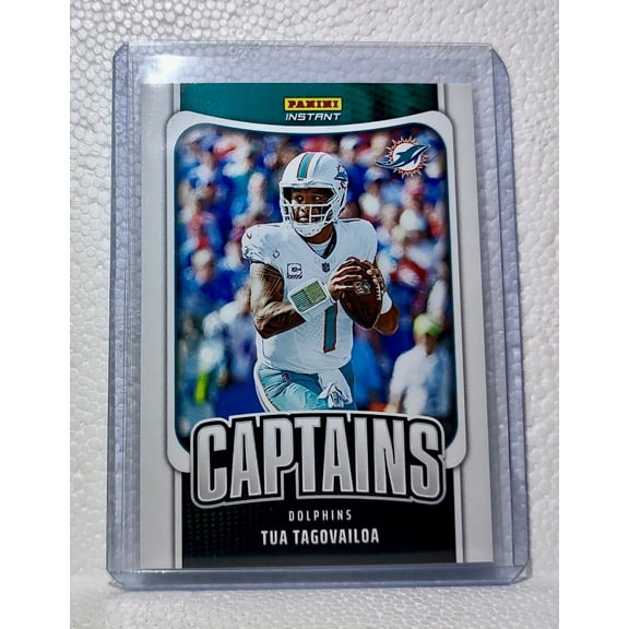 Tua Tagovailoa 2023 Panini NFL Captain #20 Football Card Miami Dolphins 1/331