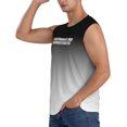 thumbnail image 3 of Men's Tank Top Overthinking and Overcaffeinated Sleeveless Muscle T Shirts Gym Workout Tank Tops Summer Beach Tanks,, 3 of 8
