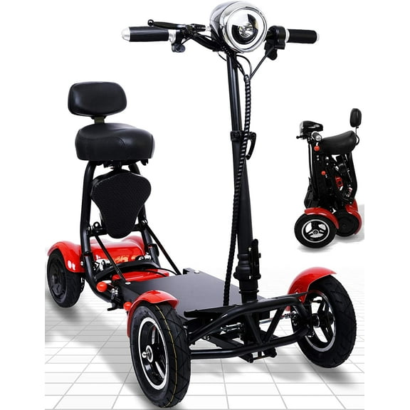 Ephesus S5 — Electric |Foldable, Lightweight, Battery Power| Four-Wheel Mobility Scooter