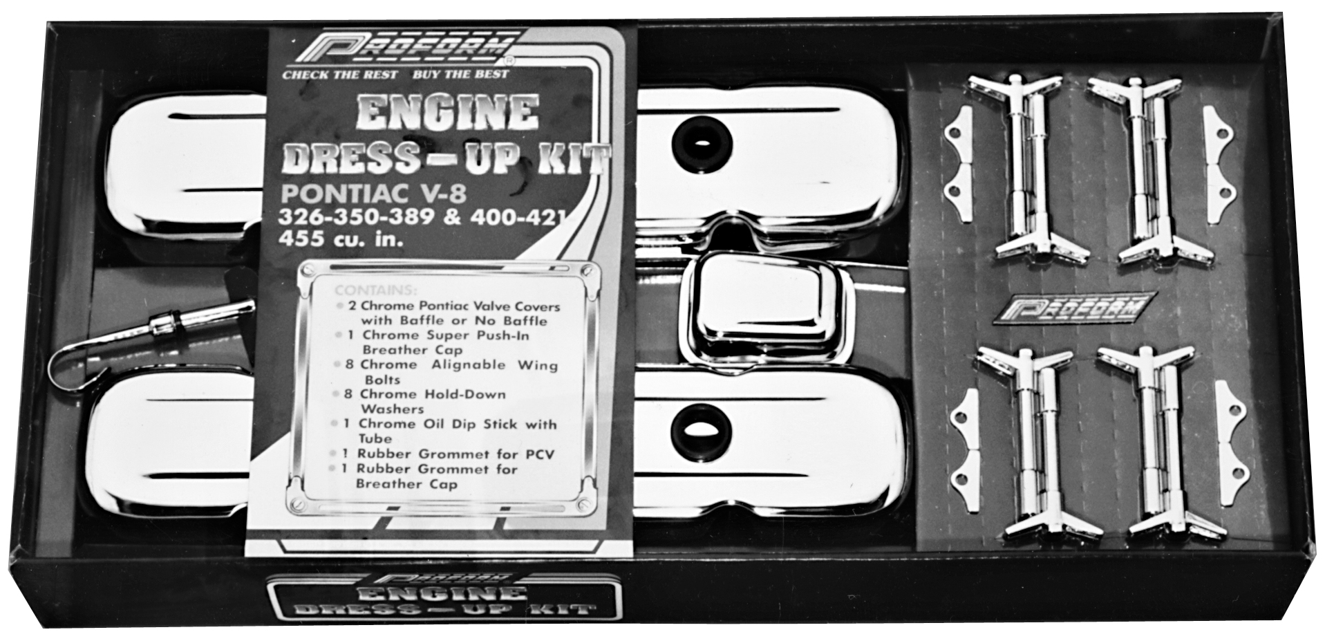 Proform 66865 PFM66865 ENGINE DRESSUP KIT PONTIAC