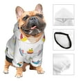 thumbnail image 2 of Bingfone Color Ships Dog Clothes Hoodie, Pet Winter Coat,Puppy Sweatshirts for Small Dogs Boy Girl,Suitable for All Breeds-Small, 2 of 6