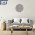 thumbnail image 3 of Reloj Análogo de Pared Innovador Diseño gris, 3 of 9