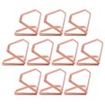 thumbnail image 1 of KAKOWELY place 10pcs Metal Place Card Holders for Desk Small Size Memo Holders Table Picture Holders Business Card Display Clips Decorative Metal Memo Clips, 1 of 5