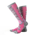 thumbnail image 5 of Yirtree Ski Socks Women Men, 1 Pair Extra Thick Warm Snow Winter Skiing Sock Long Knee High Snow Snowboarding Skiing Socks, 5 of 8
