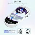 thumbnail image 2 of Comfort Head Strap for Meta Quest 3 & 3S– Elite Strap Replacement, Luxurious Comfort, 60-Degree Hinge, Durable & Scratch-Resistant for Immersive VR Gaming, 2 of 5