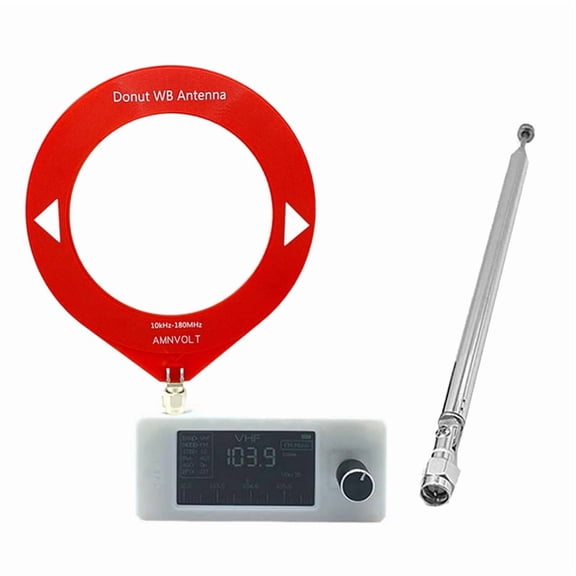 SI4732 Mini Radio Receiver 10KHz-180MHz Portable Shortwave Radio Receiver with Antenna SW LW AM FM SSB Mini SI4732 Radio