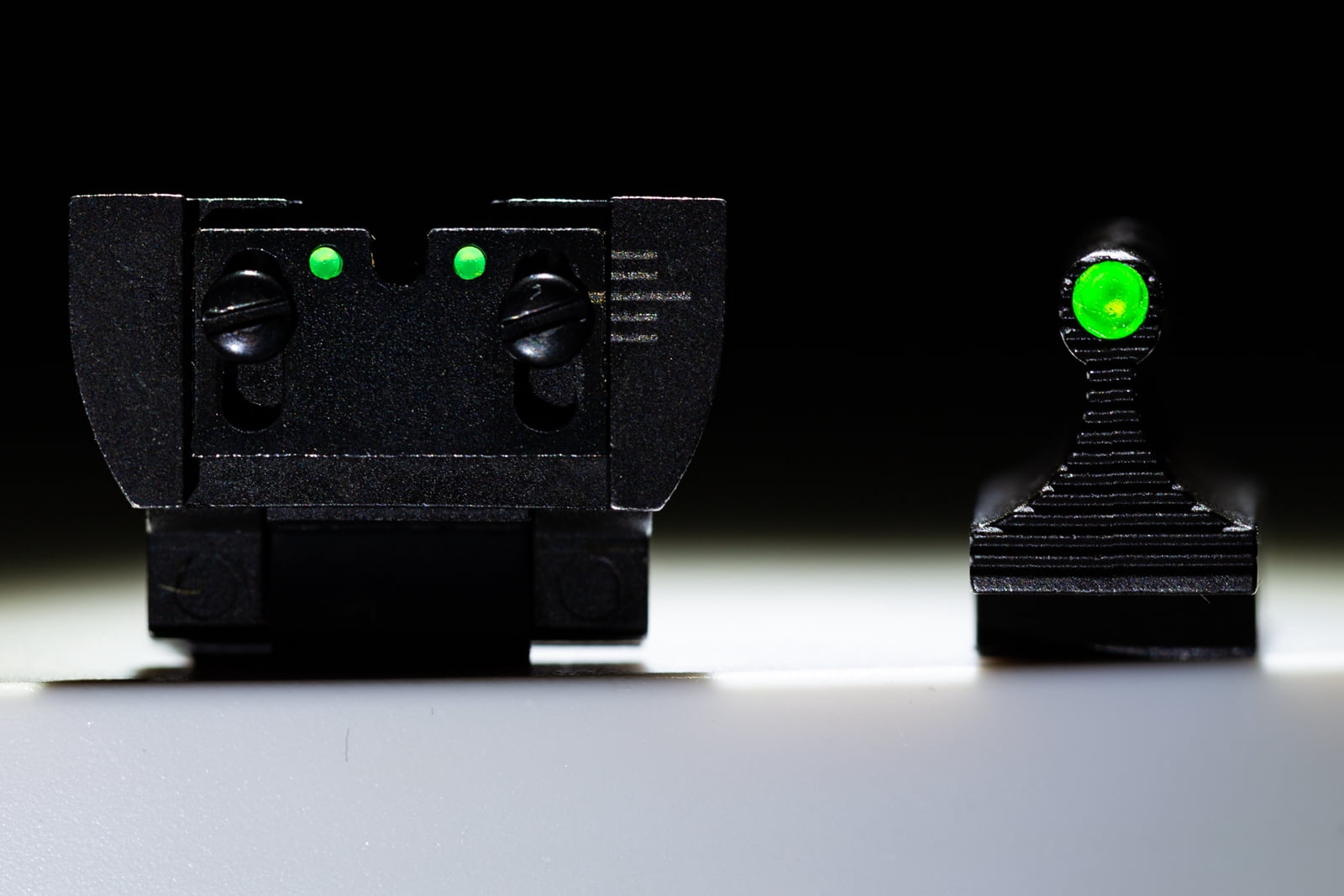 HIVIZ Fiber Optic Front and Rear Sight Combo for Ruger 10/22 RFL's.