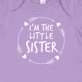 thumbnail image 4 of Inktastic I'm the Little Sister Girls Baby Bodysuit, 4 of 5