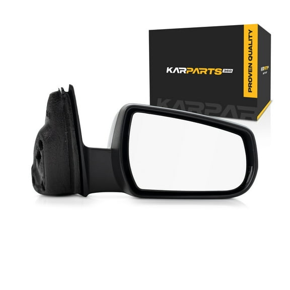 For Chevy Malibu Limited 2016 Door Mirror Passenger Side | Power | Heated | With Turn Signal Light | Non-Folding | Textured Black | Replacement For GM1321487 | 22860543, 22860563