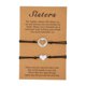 thumbnail image 2 of Pulsera del Día de la Madre Pulsera con Colgante Informal para Compromiso de Fiesta de Disfraces 2 piezas amor, 2 of 8