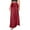 Wine, variant on ZZwxWA Womens Satin High Waisted Maxi Skirts Elegant Solid Color A Line Long Skirt Soft Work Office Half Dress