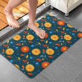 thumbnail image 4 of Pioneer Flower Floral Print Pattern Bathroom Rugs Mat, Non Slip Microfiber Bathroom Rug with Rubber Backing, Soft Mats for Bathroom Floor Tub Shower, 20"x32", 4 of 5