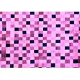 thumbnail image 1 of Ahgly Company Indoor Rectangle Checkered Purple Modern Area Rugs, 2' x 3', 1 of 4