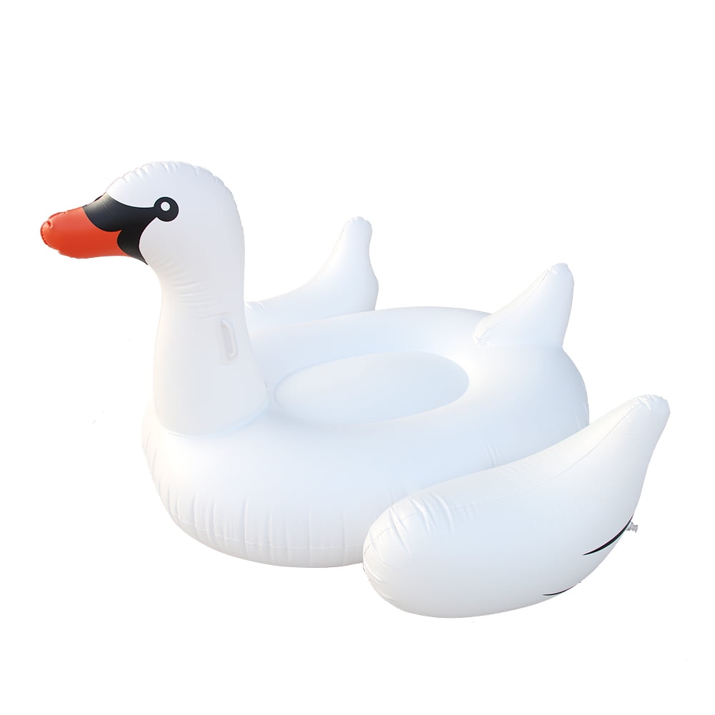 Inflatable Swan Pool, Pool Float, Fun Beach Floaties,Outdoor Swimming