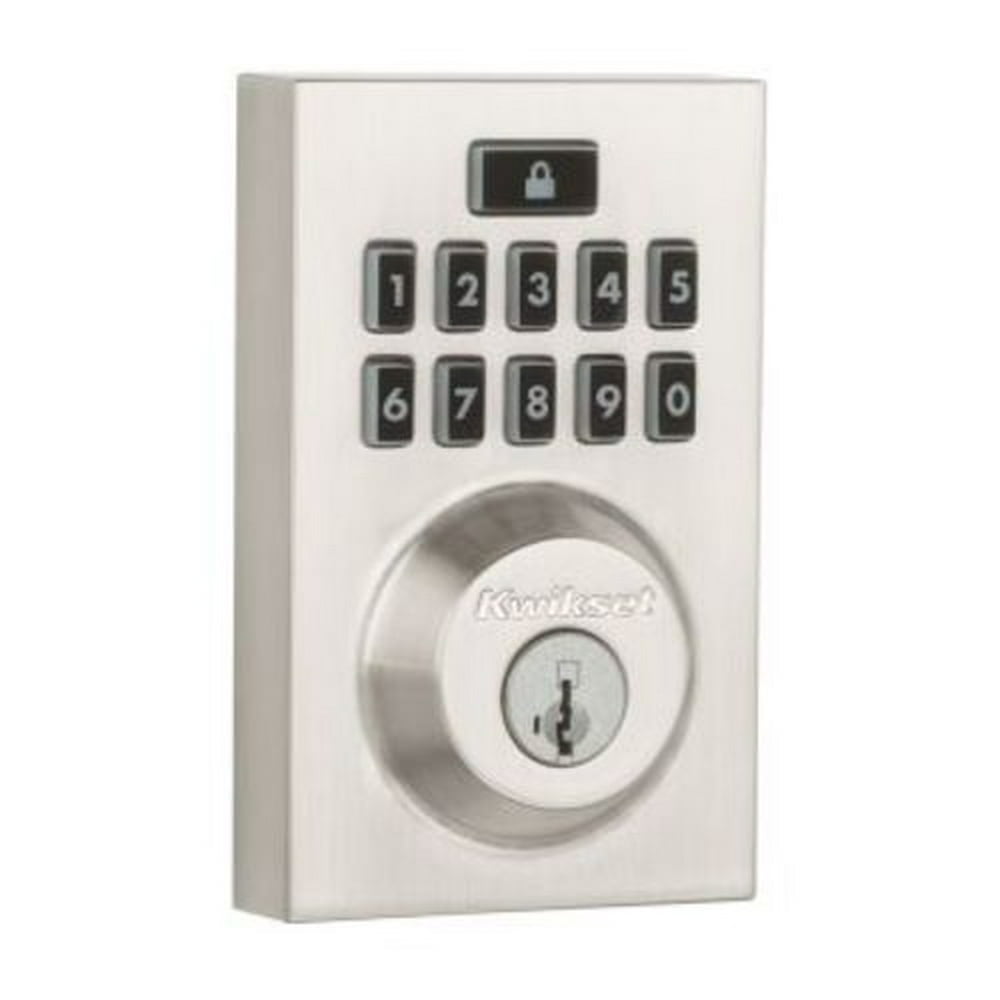 Kwikset 914CntZw Smartcode 914Cnt Touchpad Electronic Deadbolt