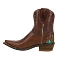 thumbnail image 3 of Nocona Boots Womens Agave Embroidery Snip Toe Cowboy  Ankle Boots, 3 of 5