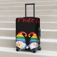 thumbnail image 4 of Salouo Lgbt Gnome Pattern Travel Dust-proof Suitcase Cover, Softside Suitcase Protector Luggage Cover Protector for 18-32inch ,Not Included Suitcase, 4 of 8