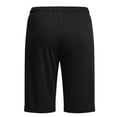 thumbnail image 3 of Hurxie Comfy Bermuda Shorts for Women Sweat Knit Long Shorts Knee Length Jersey Shorts for Lounge Casual Black,S, 3 of 6
