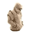 thumbnail image 2 of Yiaimeir Medieval Knight Armor Hoodie Pullover Cosplay Costume Hooded Sweatshirt with Shoulder Pads for Adults Men Women Unisex, 2 of 5