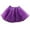 A01-Dark Purple, variant on Godom Toddler Girls Tutu Skirt 3T-8T 3-Layer Tulle Elastic Waist Ballet Dance Costume Party Dress,Light Purple