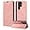 Pink, variant on Vintage Wallet Stand Phone Case for Samsung Galaxy S10 4G 5G S9 S8 Plus E Lite, Magnetic Closure Card Holder Back Cover, Business Skin-Friendly Protective Shell(Pink,S10 4G)