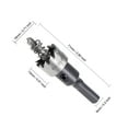 thumbnail image 3 of Uxcell 18mm HSS Hole Saw Drill Bit Opener Cutter for Stainless Steel Metal Wood 2 Pack, 3 of 5