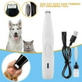 thumbnail image 3 of STARTIST Professional Pet Dog Cat Hair Grooming Kit Cordless Trimmer Shaver-White, 3 of 9
