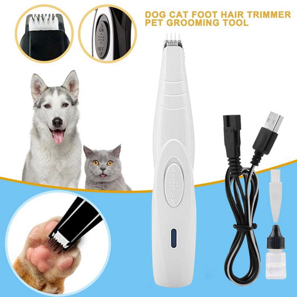lionlar 2 Set Dog Ear Hair Trimmer Shaver Clippers Pet Grooming Tool 5V Professional