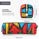 thumbnail image 3 of Disketp Colorful Arrow Graffiti Pattern Estuche de Lápices de Cuero con Cierre, Estuche Compacto para Papelería, Bolígrafos y Accesorios Pequeños, 3 of 7
