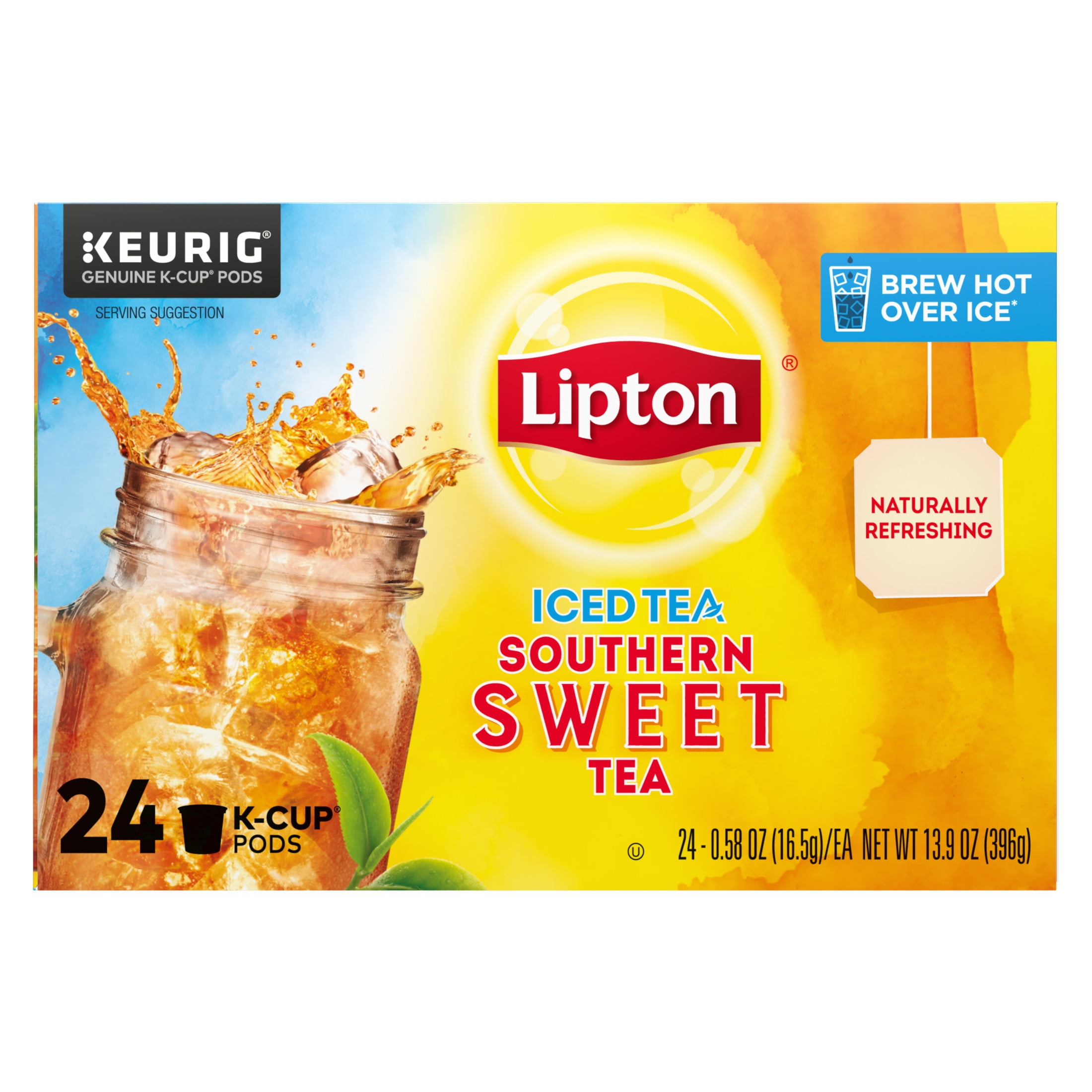Lipton Iced Tea, Southern Sweet Black Tea, Keurig K-Cup Pods