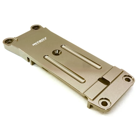 - Integy RC Toy Model Hop-ups C26950GREY Billet Machined Rear Chassis Brace Tie Bar Mount for Traxxas X-Maxx 4X4