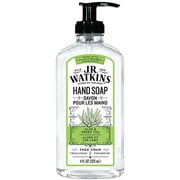 J.R Watkins Aloe & Green Tea Gel Hand Soap 11 oz (Pack of 2)