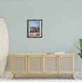 thumbnail image 2 of Stupell Industries Through Window View Seaside Flower Garden Scene Painting Jet Black Floating Framed Canvas Print Wall Art, Design by Ziwei Li, 2 of 6
