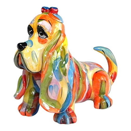Blue Sky Clayworks Cocker Spaniel Ceramic Teapot