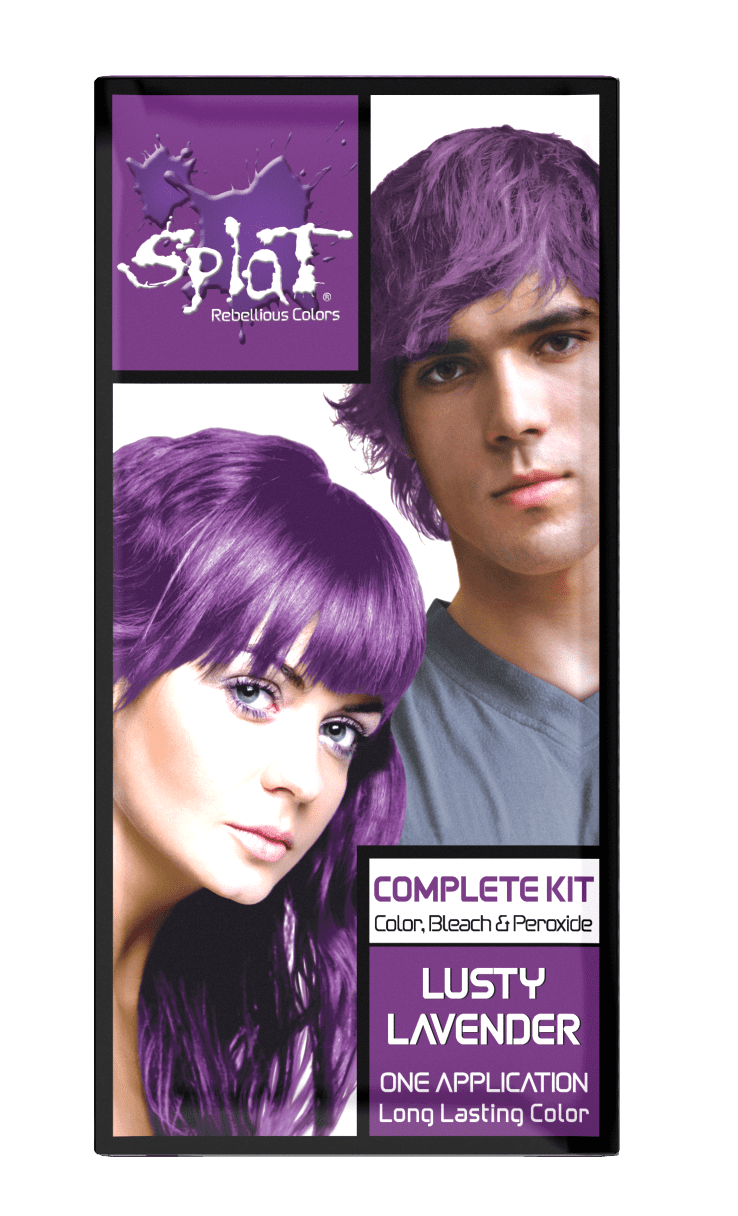 Фиолетовая краска для волос. Краска с фиолетовым оттенком. Лиловая краска для волос.