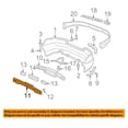 thumbnail image 3 of For 03-07 Accord Coupe Rear Bumper Reinforcement Crossmember Impact Bar Primed, 3 of 5