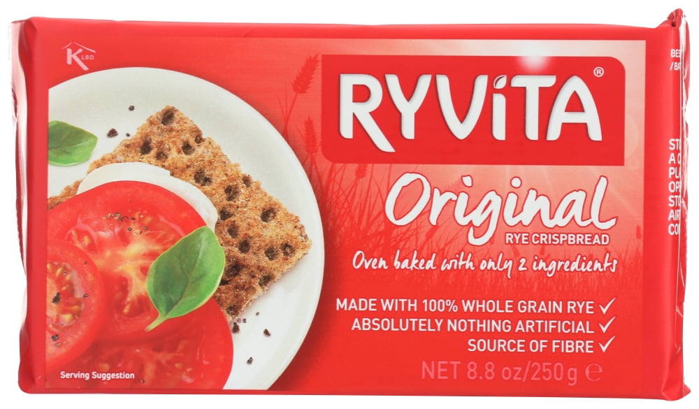 Ryvita Rye Original Dark Rye Crispbread, 8.8 Oz.