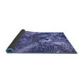 thumbnail image 2 of Ahgly Company Indoor Square Oriental Blue Industrial Area Rugs, 4' Square, 2 of 4