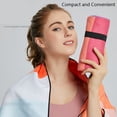 thumbnail image 5 of Beach Towel, Microfiber Sand Free Beach Towel, Lightweight, Quick Dry(55" x 27.5") for Adults,Men,Women,Kids Swimming, Sports, Beach, Fitness room,Outdoor Traveling on Vacation, 5 of 6