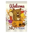 thumbnail image 2 of Breeze Decor 60087 Wildlife & Lodge Nut House 2-Sided Impression Garden Flag - 13 x 18.5 in., 2 of 2