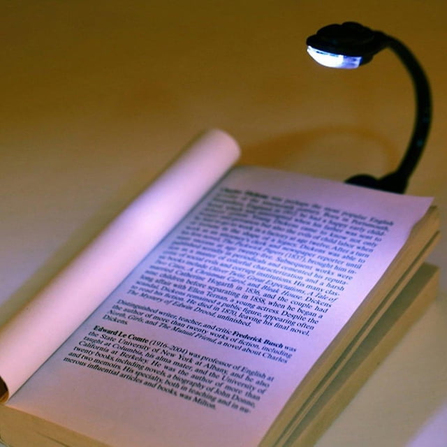 Luz de libro Led Mini Clip-on lámpara Led brillante Flexible lámpara de lectura de libros para viajes dormitorio lector de libros regalos de navidad Banban