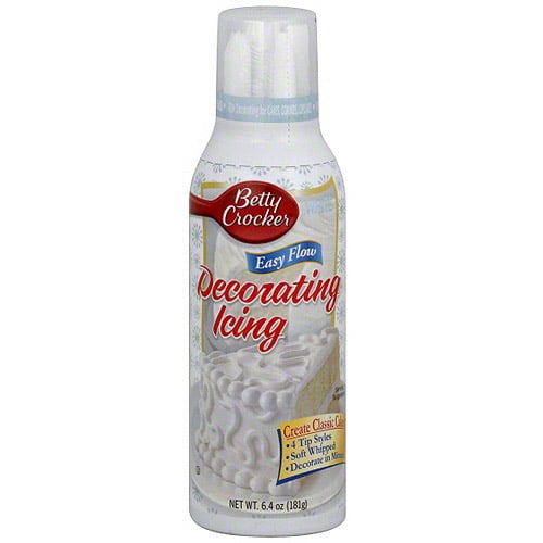 Betty Crocker White Decorating Icing, 6.4 Oz (Pack Of 6) - Walmart.com