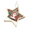 thumbnail image 1 of beautymall2017 Adorno de árbol de Navidad Artesanía Decoraciones de Navidad para Festival Muñeca perfecl Manualidades colgantes de Papá Noel, 1 of 8
